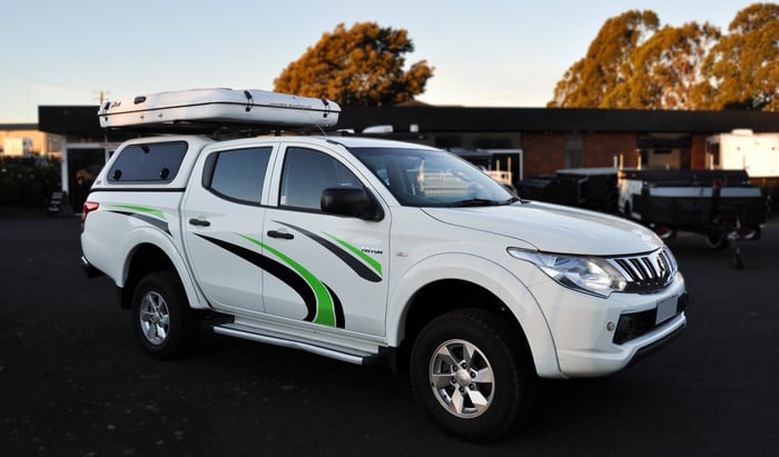 2017 Ute with Roof Tent image